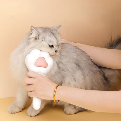 Magic Pet Comb | Paw-Shaped Cat & Dog Grooming Brush, One-Click Hair Release