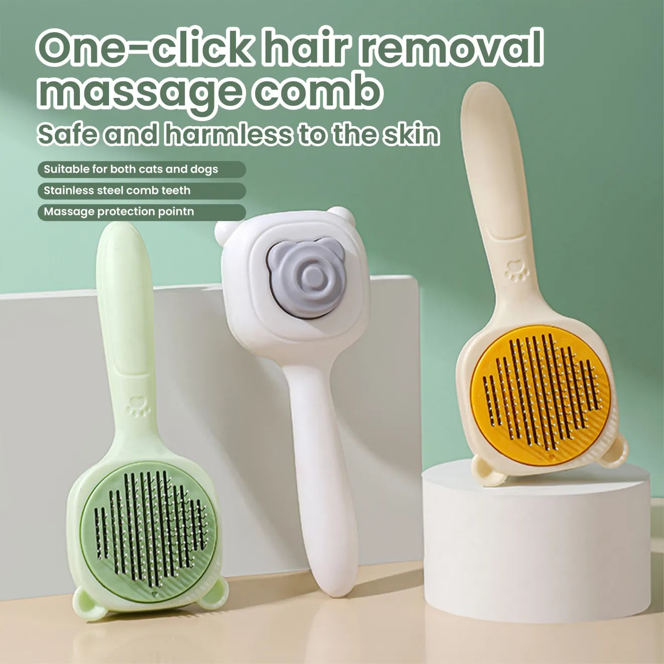 Pet Spray Comb for Cats & Dogs | Multi-Functional Grooming Tool