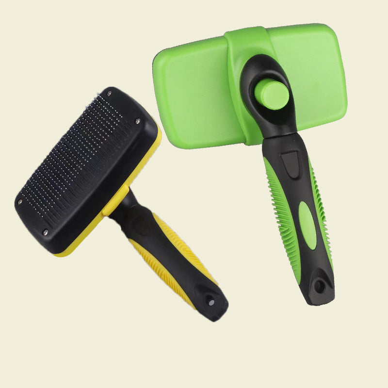 Pet Automatic Retractable Comb for Dogs & Cats