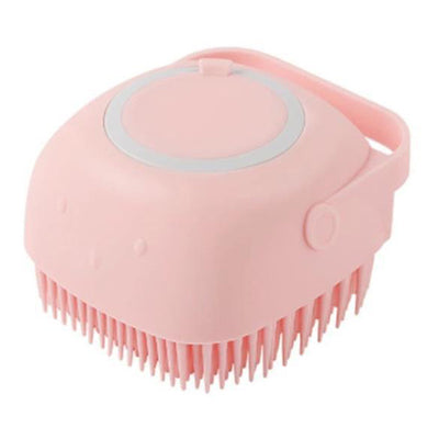 Silicone Dog Bath Massage Brush | Pet Cat Grooming & Shampoo Tool