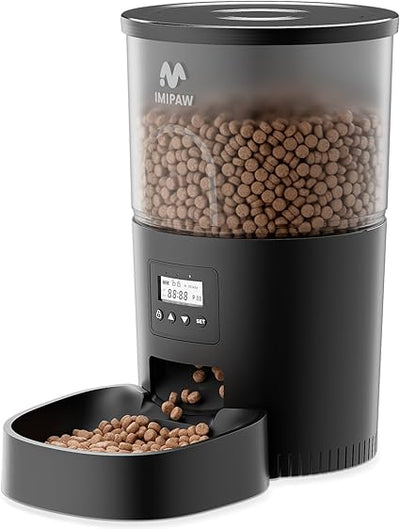 3L Automatic Cat Feeder | Timed Pet Food Dispenser for Cats & Small Dogs