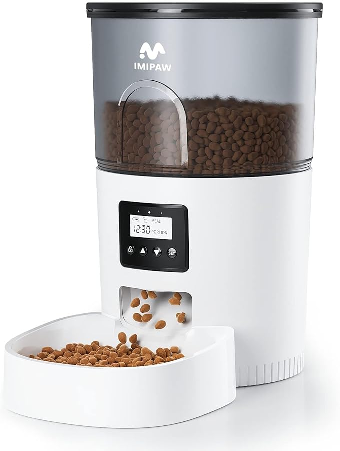 3L Automatic Cat Feeder | Timed Pet Food Dispenser for Cats & Small Dogs