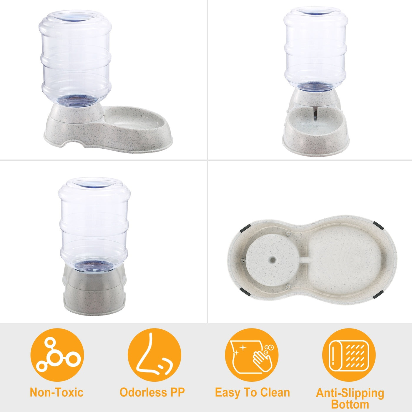 3.5L Automatic Pet Water Dispenser | Self-Dispensing Cat & Dog Water Feeder
