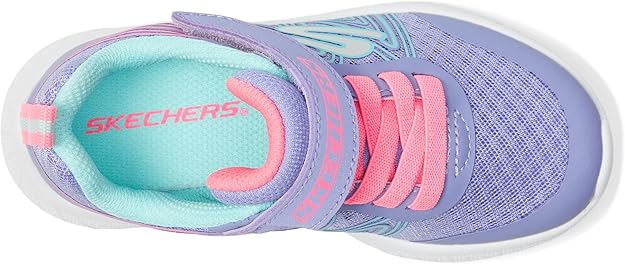 Skechers Unisex-Child Microspec Plus Swirl Sweet Sneaker
