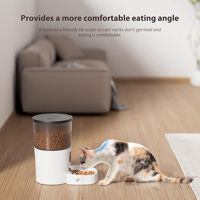 3L Automatic Cat Feeder | Timed Pet Food Dispenser for Cats & Small Dogs