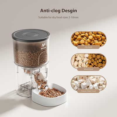 3L Automatic Cat Feeder | Timed Pet Food Dispenser for Cats & Small Dogs