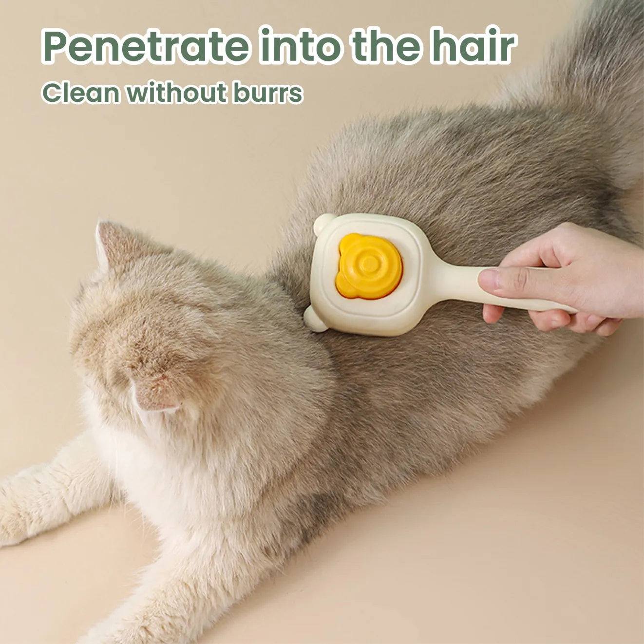 Pet Spray Comb for Cats & Dogs | Multi-Functional Grooming Tool