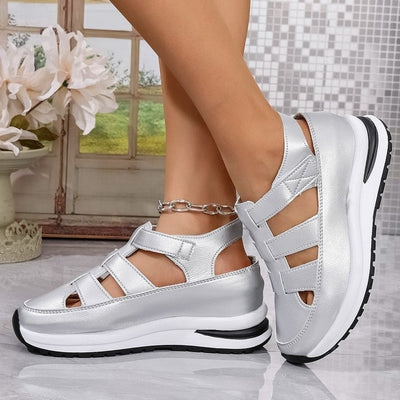 Women’s Summer Wedge Hollow Breathable Shoes