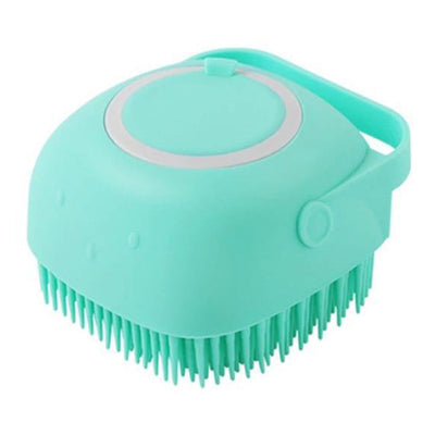 Silicone Dog Bath Massage Brush | Pet Cat Grooming & Shampoo Tool